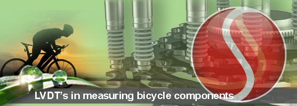 LVDT in measuring bicycle components